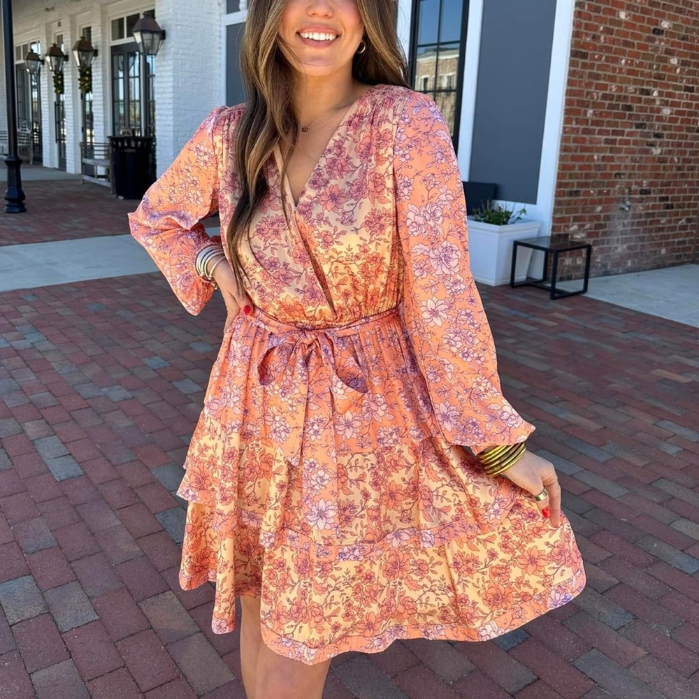 Current Air Calling Daisy Floral Dress